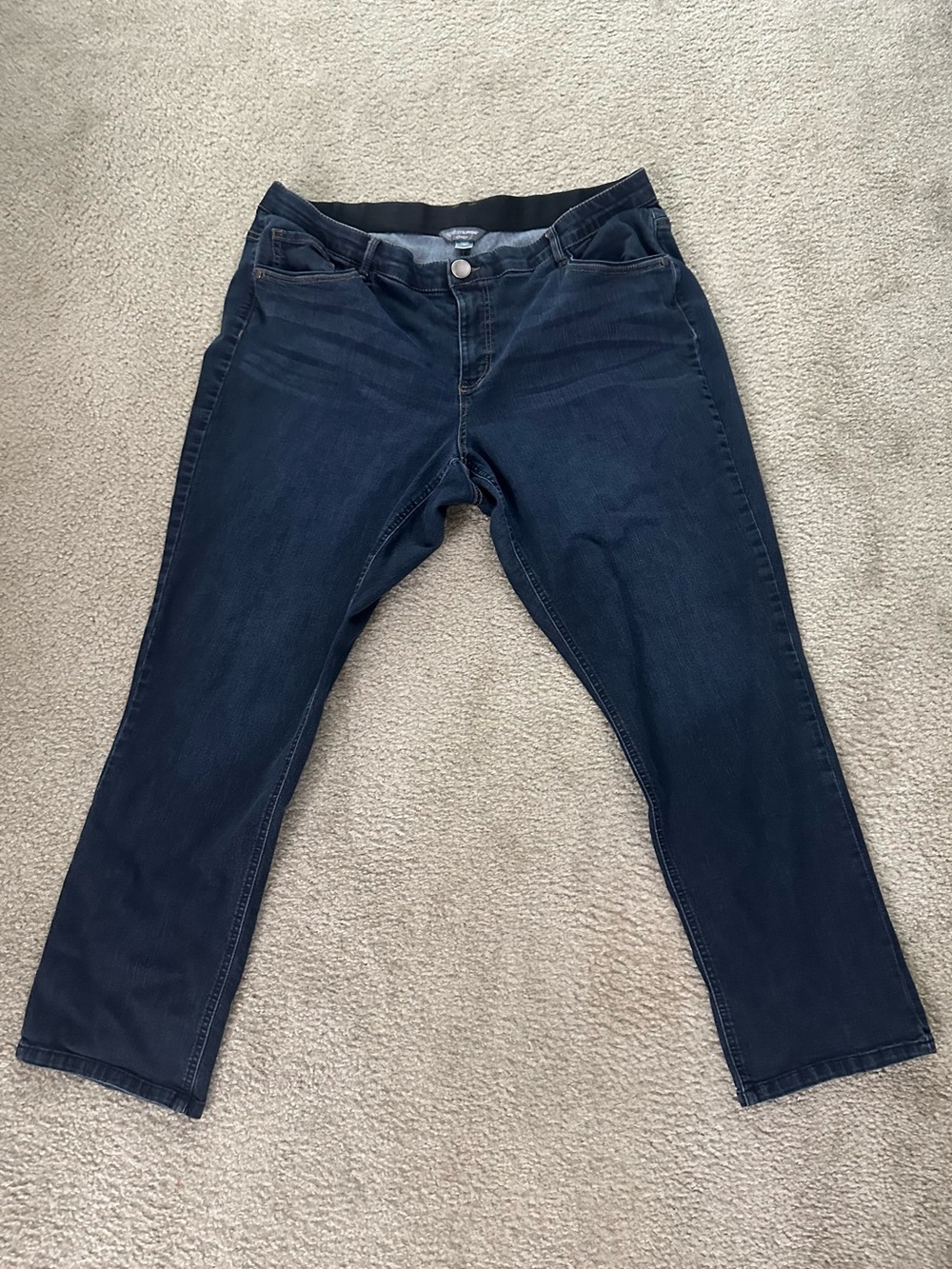 CJ Banks Signature Slimming Straight-Leg Jeans – 22W